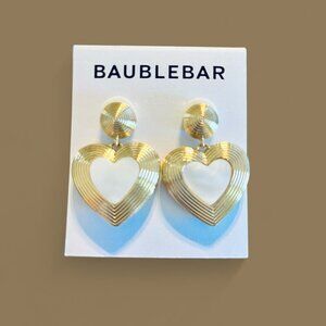 BaubleBar Heart Earrings (NEW)